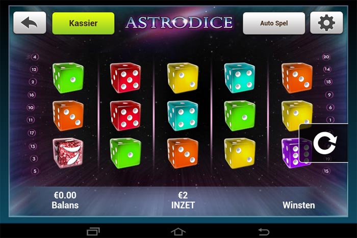 Astrodice mobiel